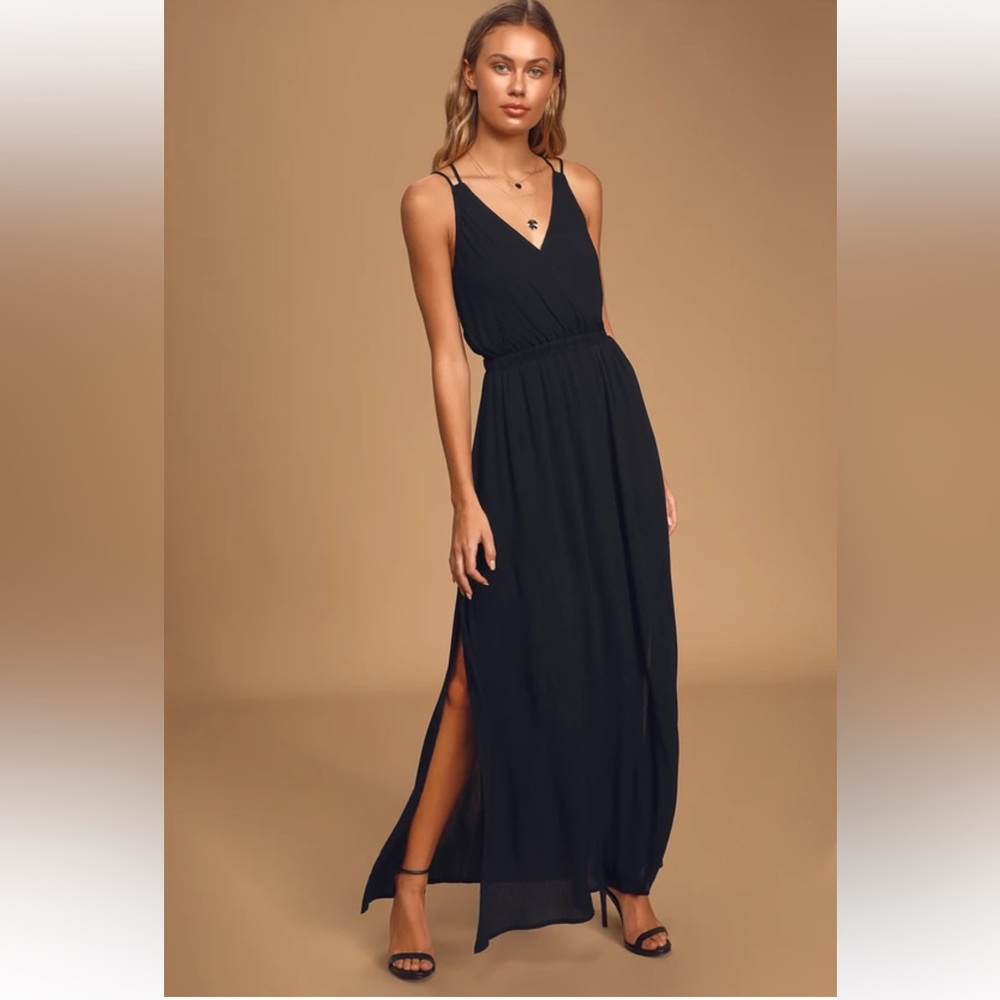 Lulus Black Maxi Dress